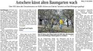 WLZ: Astschere küsst alten Baumgarten wach